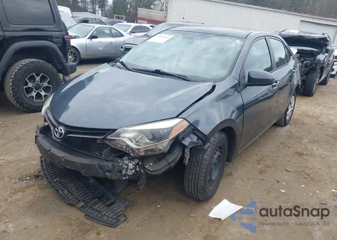 2015 Toyota Corolla L z USA, uszkodzony, nr VIN 2T1BURHE5FC276156